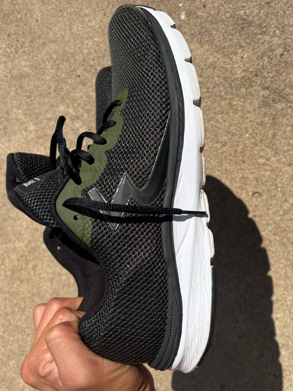Men’s 361 Olive Green Lightweight training/running Shoes